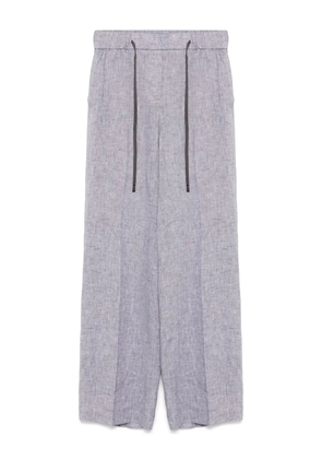 Peserico mélange trousers - Grey