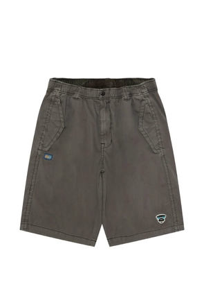 AAPE BY *A BATHING APE® logo-patch shorts - Grey
