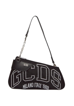 GCDS Comma Notte shoulder bag - Black