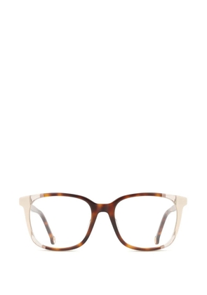 Carolina Herrera square-frame glasses - Brown