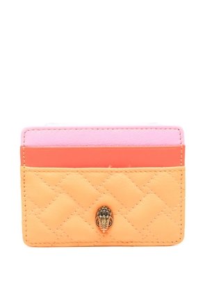 Kurt Geiger quilted card holder - Pink