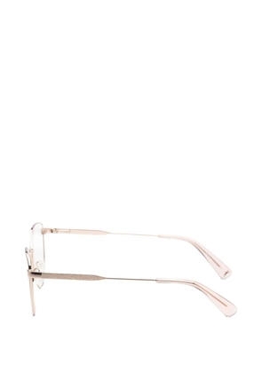 Longchamp geometric frame glasses - Pink
