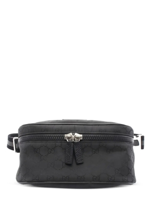 Gucci Pre-Owned 2010s GG-patterned belt bag - Black