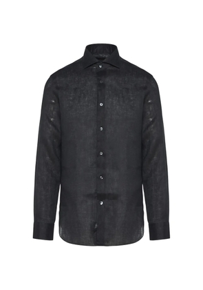 Barba buttoned shirt - Black