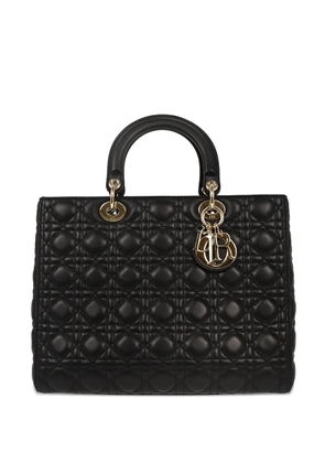 Christian Dior Pre-Owned 2018 Cannage tote bag - Black