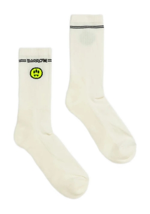 BARROW logo-graphic socks (pack of three) - Black