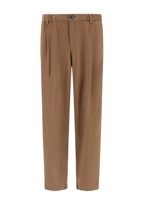 Herno pleated trousers - Brown
