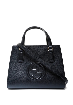 Gucci Pre-Owned 2015-2020s logo leather bag - Black