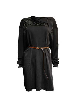 Louis Vuitton Pre-Owned 2000-2015 knit mini dress - Black