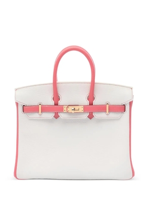 Hermès Pre-Owned 2020 Birkin 25 leather handbag - White