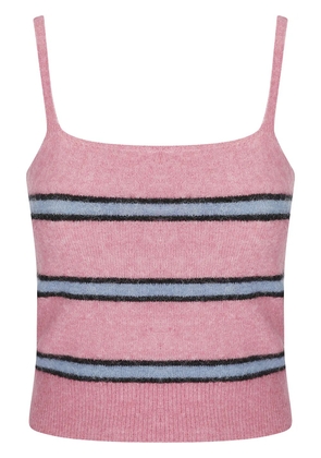 SAMSOE SAMSOE Sanoura striped top - Pink