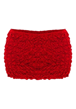 Selia Richwood Lia textured mini skirt