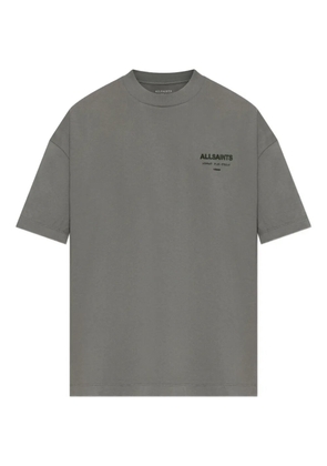 AllSaints Xander logo-detail cotton T-shirt - Green
