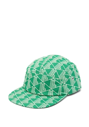 Lacoste printed twill cap - Green