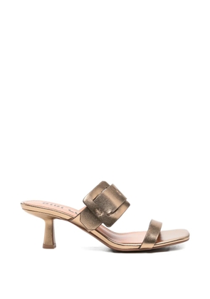 Bibi Lou buckle-strap mules - Brown