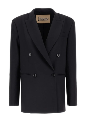 Herno double-breasted blazer - Black