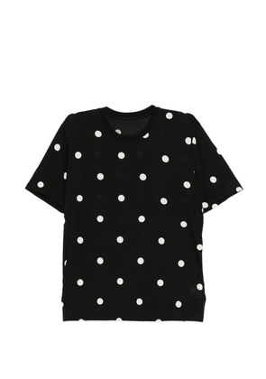 JNBY polka-dot T-shirt - Black