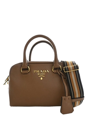 Prada Pre-Owned 2010-2025 Mini Vitello Phenix Bauletto satchel - Brown