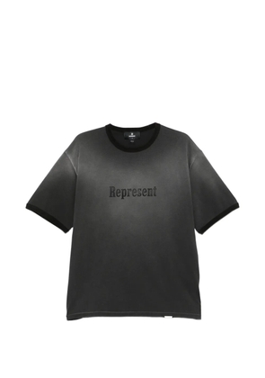 Represent logo-detail T-shirt - Grey