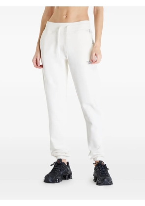 The North Face logo-embroidered track pants - White