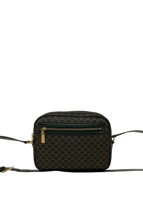 Celine Pre-Owned 1999 Macadam Coated Canvas crossbody bag - Black