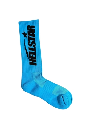 HELLSTAR logo socks - Blue