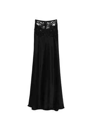 Cristina Savulescu The Obsession lace maxi skirt - Black