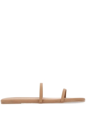Tkees Gemma leather slippers - Neutrals