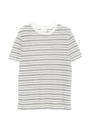 A.P.C. Ray striped T-shirt - White