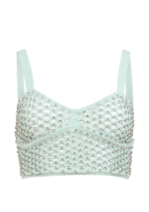 Fleur Du Mal embellished top - Green