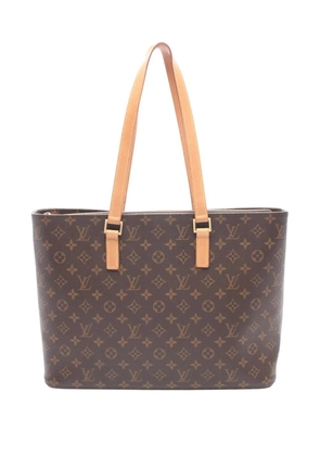 Louis Vuitton Pre-Owned 2001 Monogram Luco tote bag - Brown