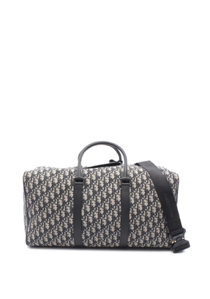 Christian Dior Pre-Owned 2021-2026 Oblique Canvas Lingot 50 travel bag - Blue