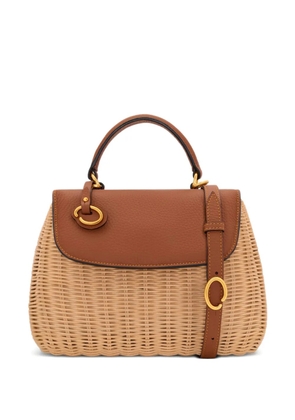 Oscar de la Renta Poppy tote bag - Neutrals