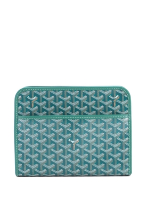 Goyard Pre-Owned Jouvence Toiletry Pouch Coated Canvas MM clutch bag - Green
