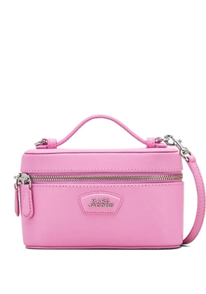 Marc Jacobs logo-zip leather mini bag - Pink