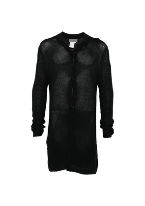 Yohji Yamamoto buttoned cardigan - Black