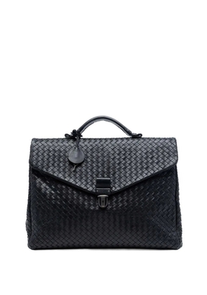 Bottega Veneta Pre-Owned 2012-2025 Nappa Intrecciato Briefcase business bag - Black