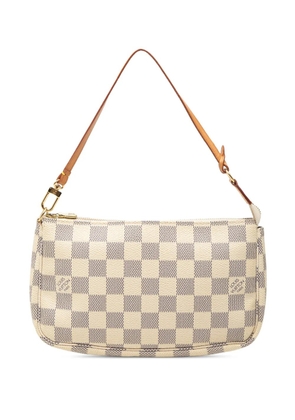 Louis Vuitton Pre-Owned 2006 Damier Azur Pochette Accessoires shoulder bag - White
