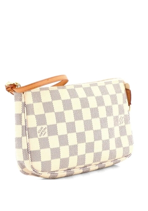 Louis Vuitton Pre-Owned Pochette Accessoires NM Damier clutch bag - White