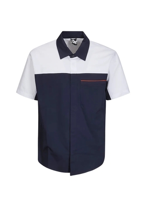 GR10K colourblock pocket shirt - Blue