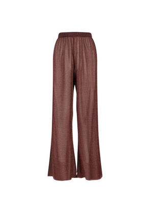 Oséree Lumière elasticated trousers - Brown