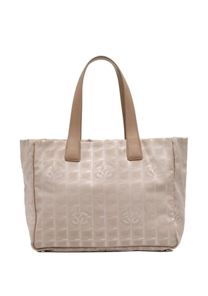CHANEL Pre-Owned 2004-2005 New Travel Line Nylon tote bag - Brown