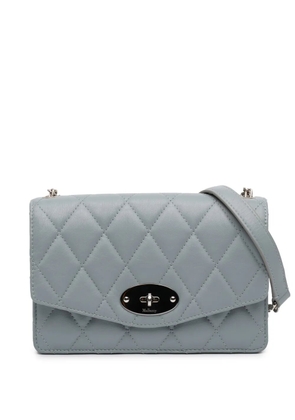 Mulberry Pre-Owned 2015-2026 Small Quilted Leather Darley crossbody bag - Blue