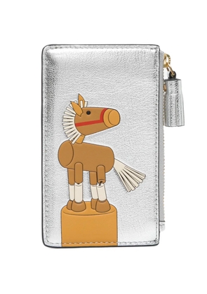 Anya Hindmarch Year Of The Horse cardholder - Silver