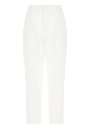 PT Torino tapered trousers - White