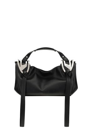 Diesel knot top handle shoulder bag - Black