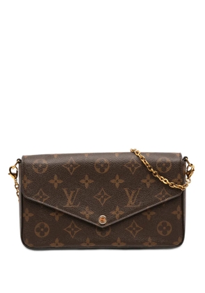 Louis Vuitton Pre-Owned 2016 Monogram Pochette Felicie crossbody bag - Brown