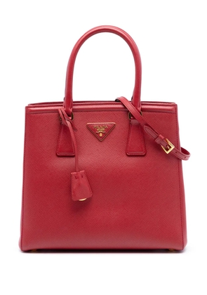 Prada Pre-Owned 2013-2025 Saffiano Lux Parabole satchel - Red
