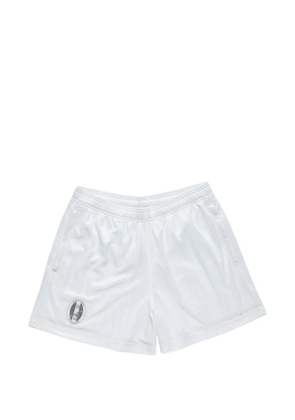 Acne Studios logo shorts - White