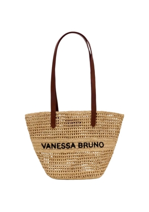 Vanessa Bruno logo-detail tote bag - Neutrals